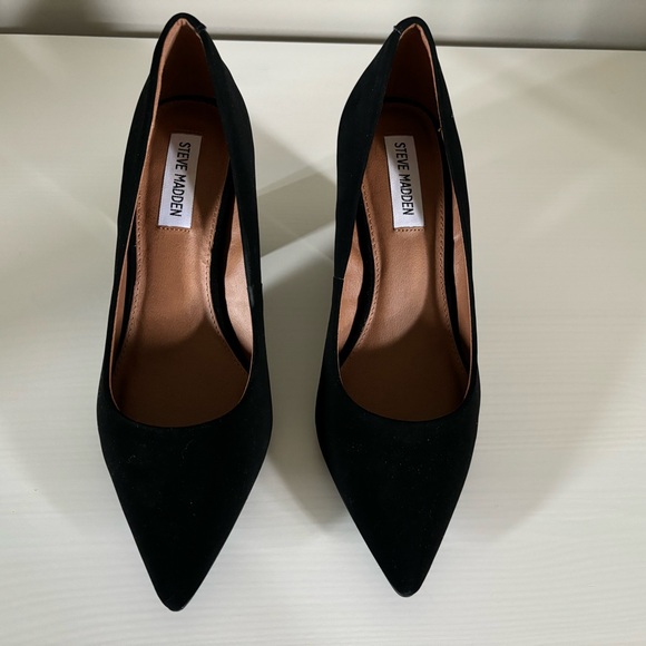 Steve Madden Black High Heels Size 9 - Picture 2 of 5